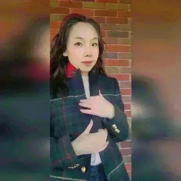 J crew collection green plaid blazer size xs 2 - Picture 5 of 17